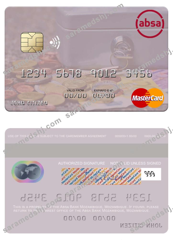 Mozambique Absa Bank Mozambique mastercard